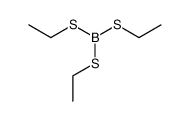 tris(ethylthio) borane Structure