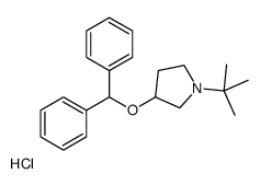 1-tert-Butyl-3-(diphenylmethoxy)pyrrolidine hydrochloride picture