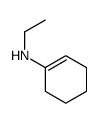 N-ethylcyclohexen-1-amine Structure