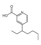 4-heptan-3-ylpyridine-2-carboxylic acid Structure