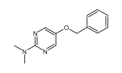 2-dimethylamino-5-benzyloxypyrimidine Structure