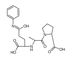 N-(1-carboxy-3-carboxanilidopropyl)alanylproline Structure