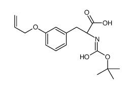 4-Allyloxy-N-Boc-L-phenylalanine Structure