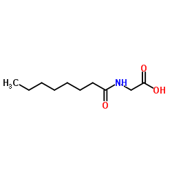 Capryloylglycine Structure