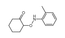 (+/-)-2-(2-tolylaminooxy)cyclohexanone Structure