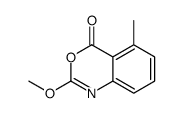 4H-3,1-Benzoxazin-4-one, 2-Methoxy-5-Methyl-结构式