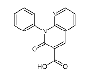 2-oxo-1-phenyl-1,8-naphthyridine-3-carboxylic acid结构式