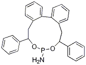 1,1'-Biphenyl-2,2'-diylbis((1S)-1-phenylethyl)phosphoramidite Structure