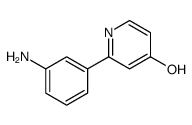 2-(3-aminophenyl)-1H-pyridin-4-one Structure