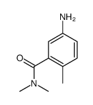 5-Amino-N,N,2-trimethylbenzamide结构式