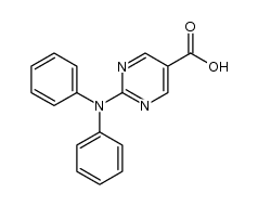 2-(diphenylamino)pyrimidine-5-carboxylic acid picture