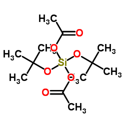 di-t-butoxydiacetoxysilane Structure