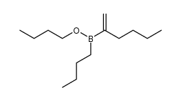 butoxy(butyl)(hex-1-en-2-yl)borane结构式