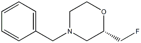 (S)-4-benzyl-2-(fluoroMethyl)Morpholine Structure