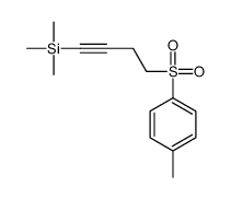 trimethyl-[4-(4-methylphenyl)sulfonylbut-1-ynyl]silane Structure