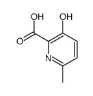 3-HYDROXY-6-METHYLPICOLINIC ACID Structure