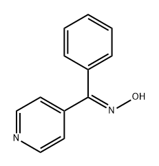 Methanone, phenyl-4-pyridinyl-, oxime, (1E)- Structure