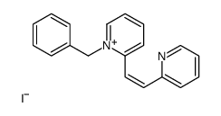 1-benzyl-2-(2-pyridin-2-ylethenyl)pyridin-1-ium,iodide结构式