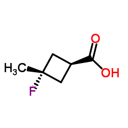 反-3-氟-3-甲基环丁烷-1-羧酸图片