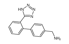 N-[[2-(1H-Tetrazol-5-Yl)[1,1-Biphenyl]-4-Yl]Methyl]Amine structure