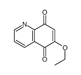 5,8-Quinolinedione,6-ethoxy-(9CI) structure