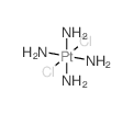 Platinum(2+),tetraamminedichloro-, chloride (1:2), (OC-6-12)-结构式