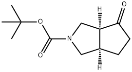 TERT-BUTYL (3AS,6AR)-4-OXOHEXAHYDROCYCLOPENTA[C]PYRROLE-2(1H)-CARBOXYLATE(WX112237) Structure