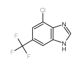 4-chloro-6-(trifluoromethyl)benzimidazole Structure