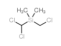 (DICHLOROMETHYL)(CHLOROMETHYL)DIMETHYLSILANE Structure