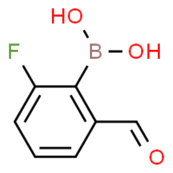 2-Fluoro-6-formylphenylboronic acid picture