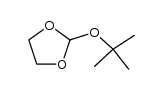 2-tert-butoxy-1,3-dioxolane Structure