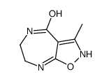 4H-Isoxazolo[5,4-e][1,4]diazepin-4-one,5,6,7,8-tetrahydro-3-methyl-(9CI)结构式