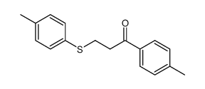 1-(4-METHYLPHENYL)-3-[(4-METHYLPHENYL)SULFANYL]-1-PROPANONE picture