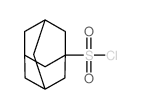 Adamantane-1-sulfonyl chloride structure