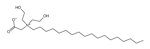 (carboxymethyl)bis(2-hydroxyethyl)octadecylammonium hydroxide结构式