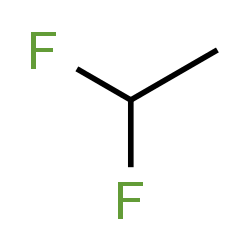 DIFLUOROETHANE Structure