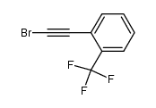 1‐(2‐bromoethynyl)‐2‐(trifluoromethyl)benzene结构式