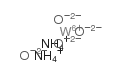 ammonium metatungstate Structure