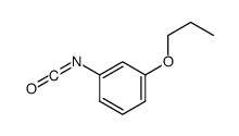 1-isocyanato-3-propoxybenzene Structure