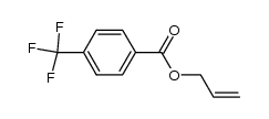 allyl 4-(trifluoromethyl)benzoate结构式