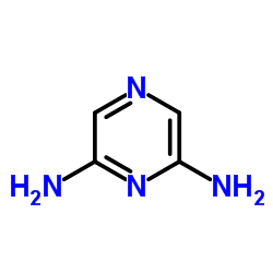 2,6-Pyrazinediamine Structure