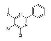 5-bromo-4-chloro-6-methoxy-2-phenylpyrimidine picture