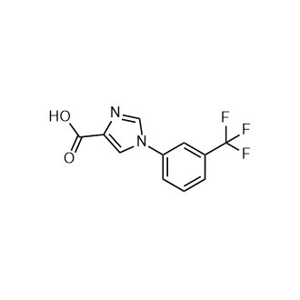 1-(3-(Trifluoromethyl)phenyl)-1H-imidazole-4-carboxylic acid picture