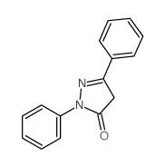 2,4-dihydro-2,5-diphenyl-3H-Pyrazol-3-one picture