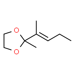 1,3-Dioxolane,2-methyl-2-(1-methyl-1-butenyl)-,(E)- (9CI) picture