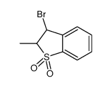 3-bromo-2-methyl-2,3-dihydro-1-benzothiophene 1,1-dioxide Structure