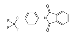 2-[4-(trifluoromethoxy)phenyl]isoindole-1,3-dione Structure