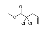 methyl 2,2-dichloropent-4-enoate结构式