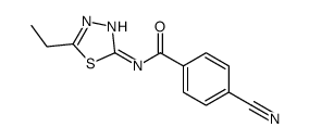 Benzamide, 4-cyano-N-(5-ethyl-1,3,4-thiadiazol-2-yl)- (9CI) picture