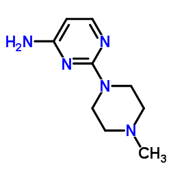 2-(4-Methylpiperazin-1-yl)pyrimidin-4-amine structure